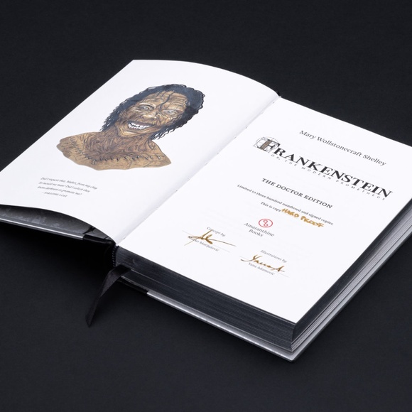 FRANKENSTEIN THE DOCTOR EDITION: Mary Shelley Amaranthine Books Limited Edition - Picture 15 of 16